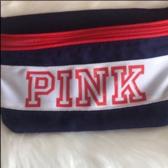 Pink Victoria’s Secret red, white, and blue Fanny Pack - Picture 4 of 7